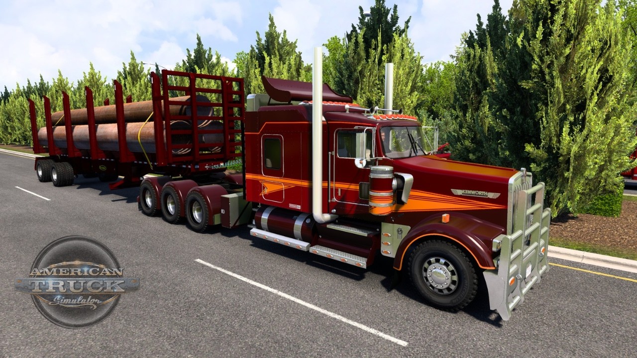 American Truck Simulator | Transporting Steel | Stuck in Washington Traffic