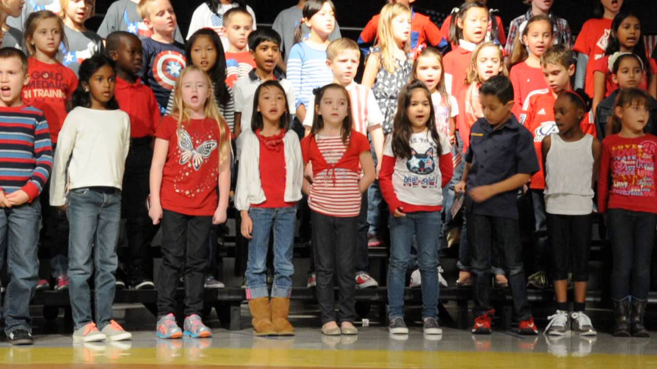 The Coast Guard Song :  Semper Paratus -- Hedgcoxe Elementary 2nd Grade Program