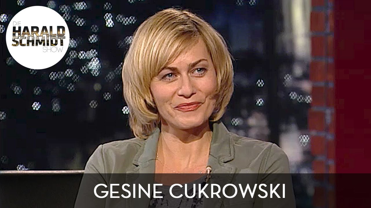 Gesine Cukrowski über Dieter Hallervorden und Sean Penn | Die Harald Schmidt Show (SKY)