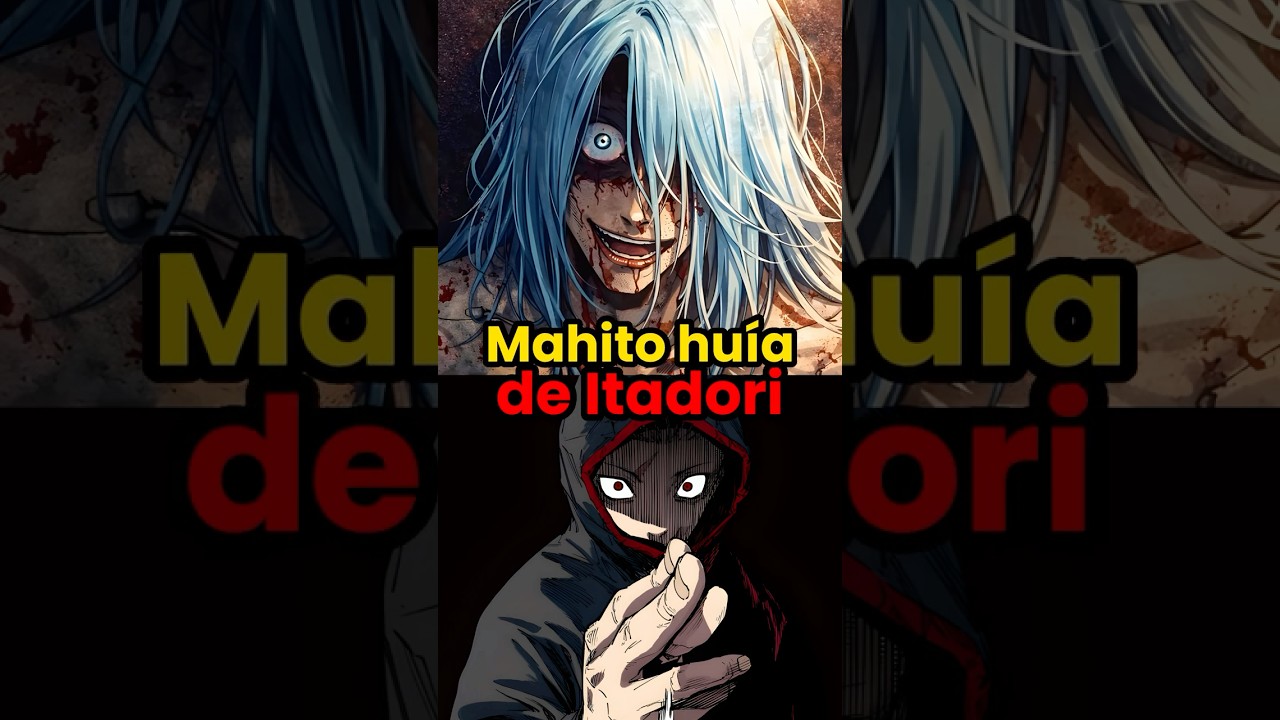 Mahito había estado huyendo de Itadori | Jujutsu Kaisen Modulo | Gojo | Itadori | #jujutsukaisen