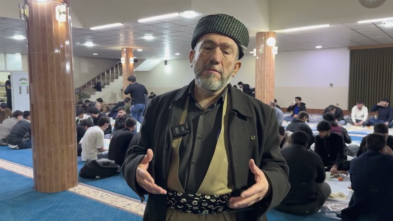 خوانی بەربانگ لە مزگەوتی شافیعی لە دەربەندیخان