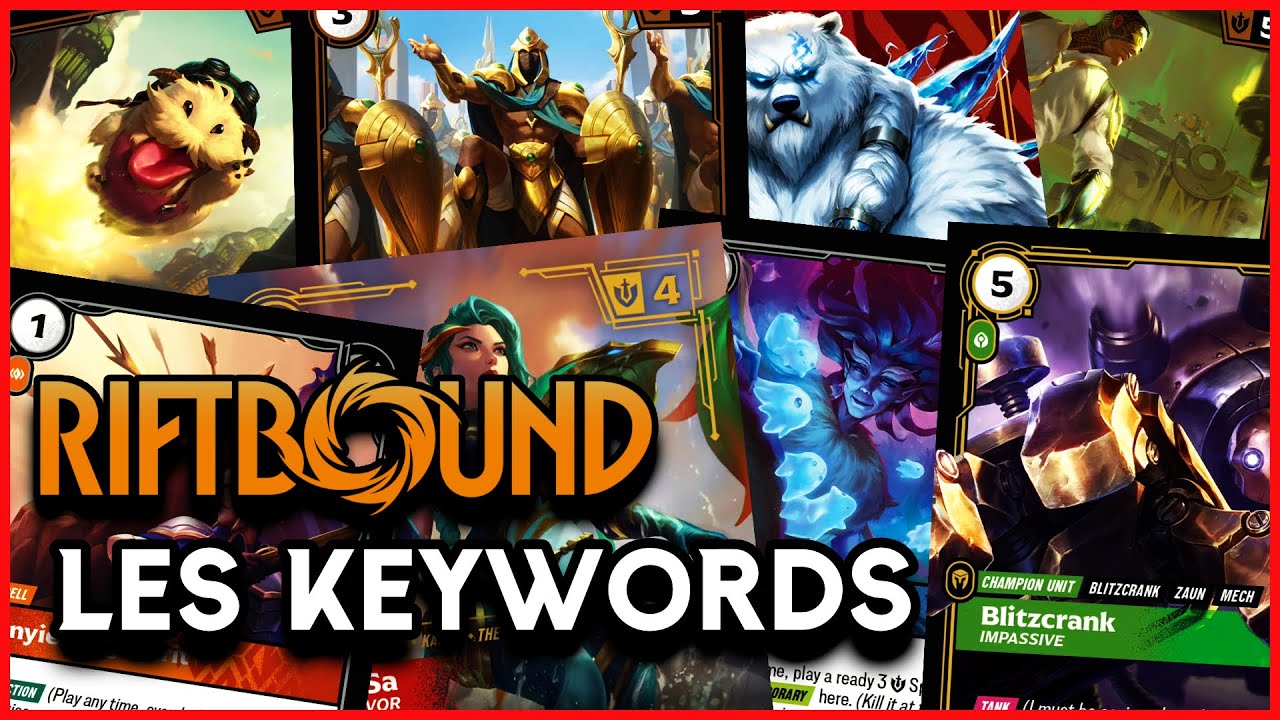 TOUT SAVOIR SUR LES MOTS-CLÉS DU JEU! | Guide Riftbound