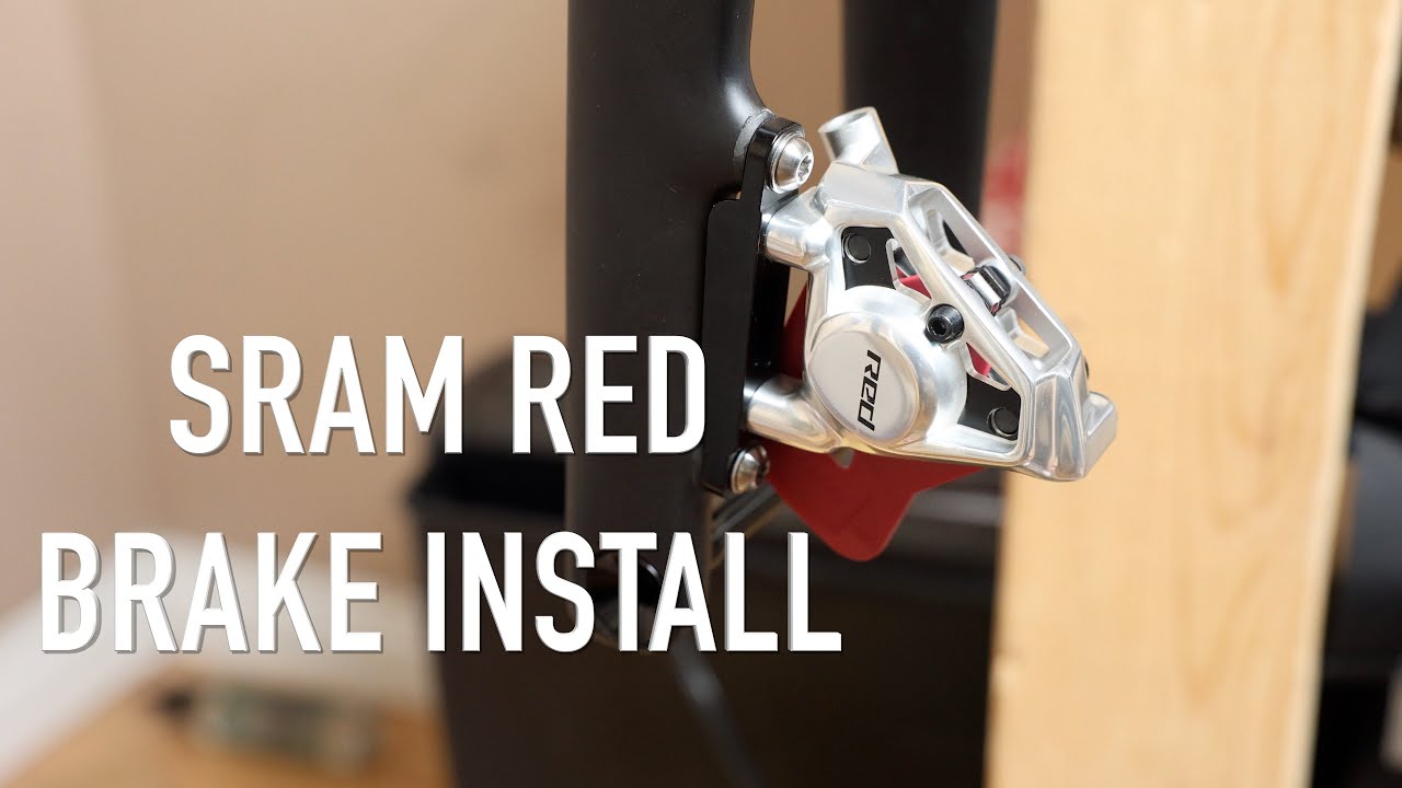 Sram Red E1 Front Brake Install - Project Tarmac SL8