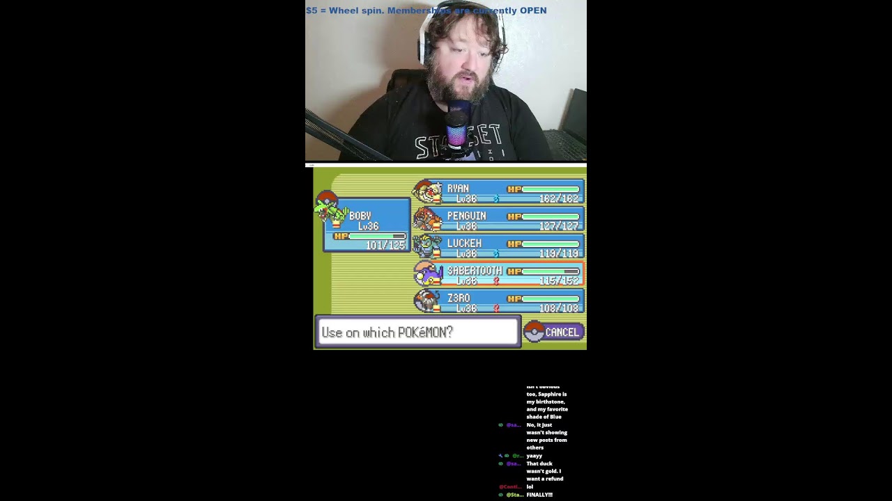 Pokémon Emerald: Pokémon Generationlocke Stream 199 (Portrait)