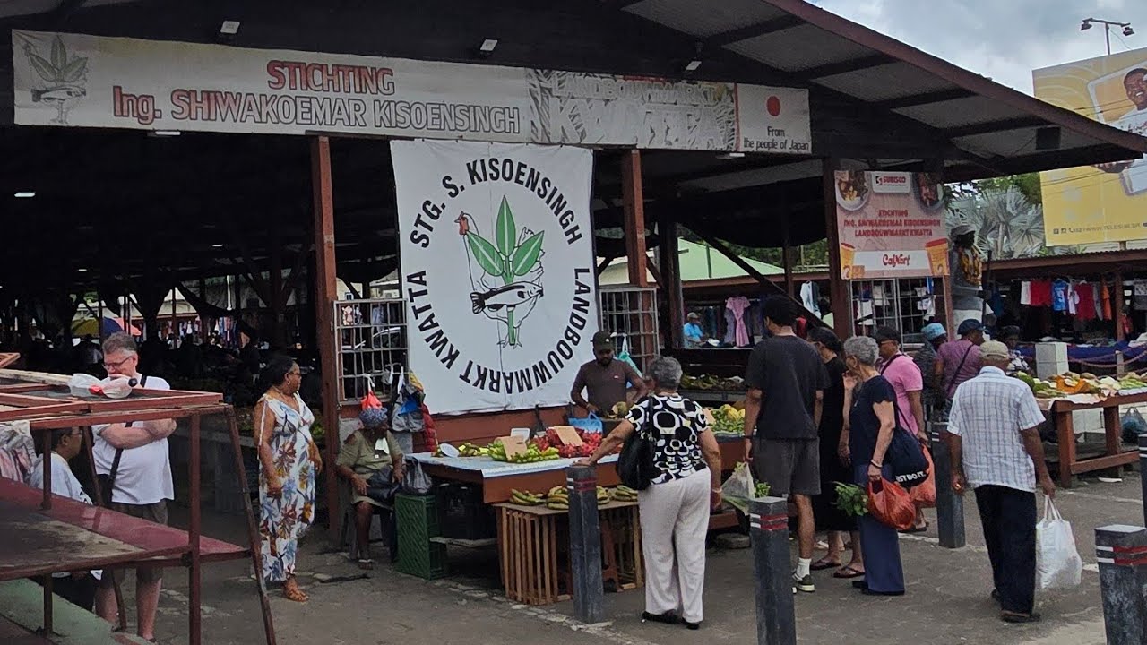#Kwattamarkt 4-6-2025#Market # Suriname
