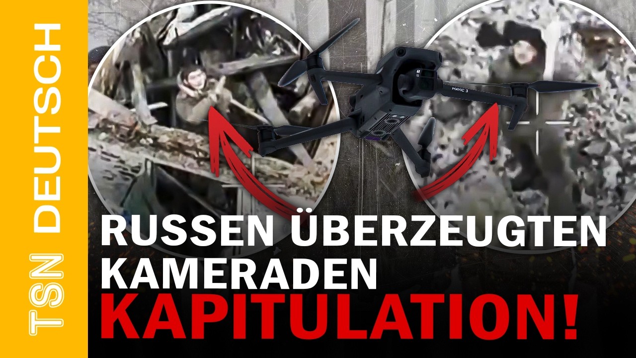 „GIBT EUCH HIN, UM ZU ÜBERLEBEN“ – DROHNENBOTSCHAFT ÜBERZEUGT BESATZER, DIE WAFFEN ZU STRECKEN!