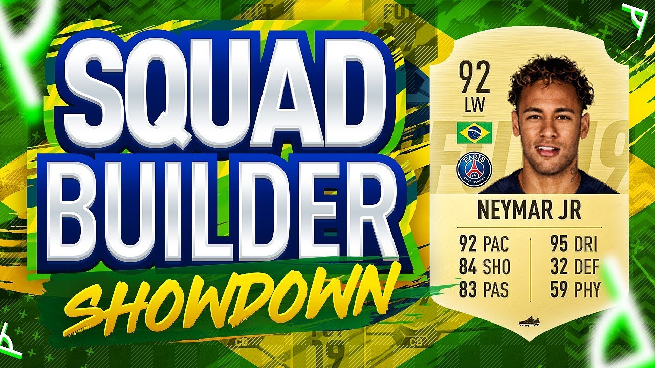 FIFA 19 SQUAD BUILDER SHOWDOWN! NEYMAR!