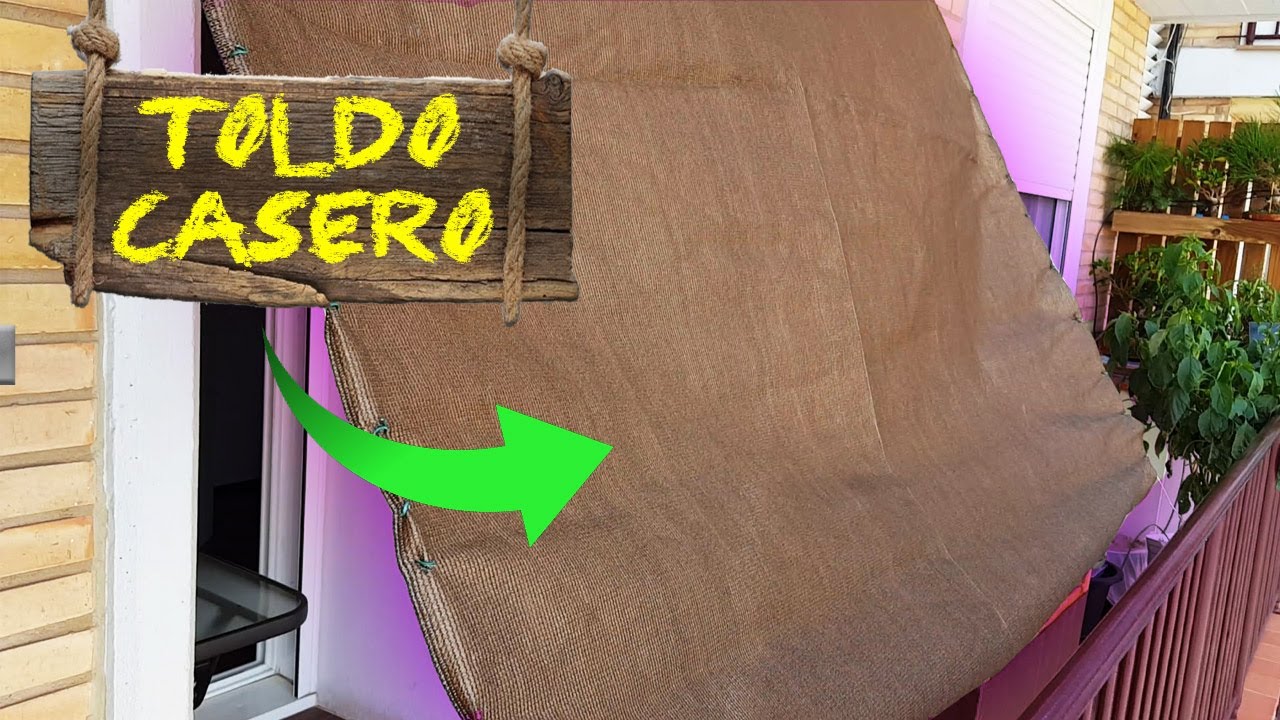 Construye tu propio toldo casero con materiales sencillos - Montar un toldo -