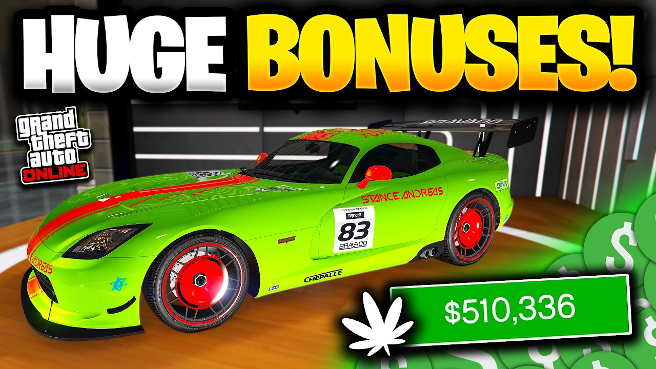 HUGE BONUSES, DISCOUNTS & MORE! GTA Online Weekly Update!