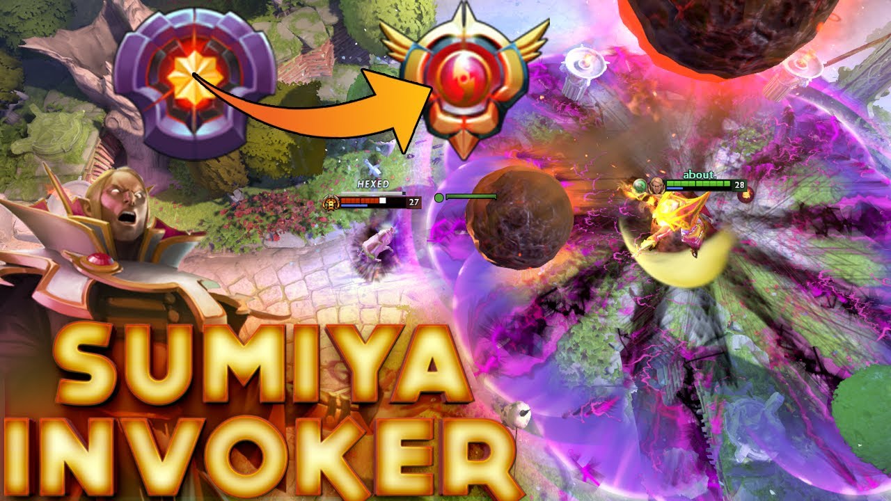 SUMIYA INVOKER - ROAD TO LVL 30 GRANDMASTER TIER - DOTA 2