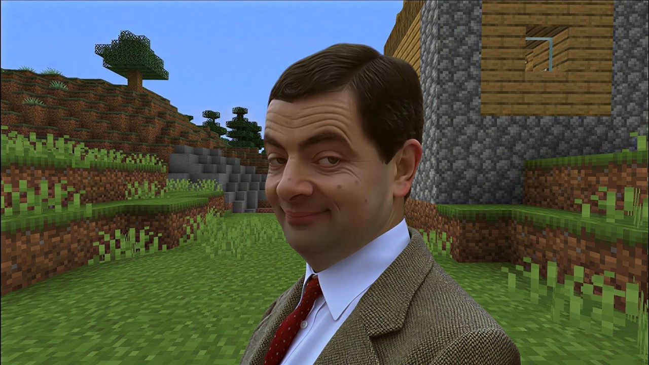 Mr Bean in Minecraft...😂 (Funniest Video Ever)