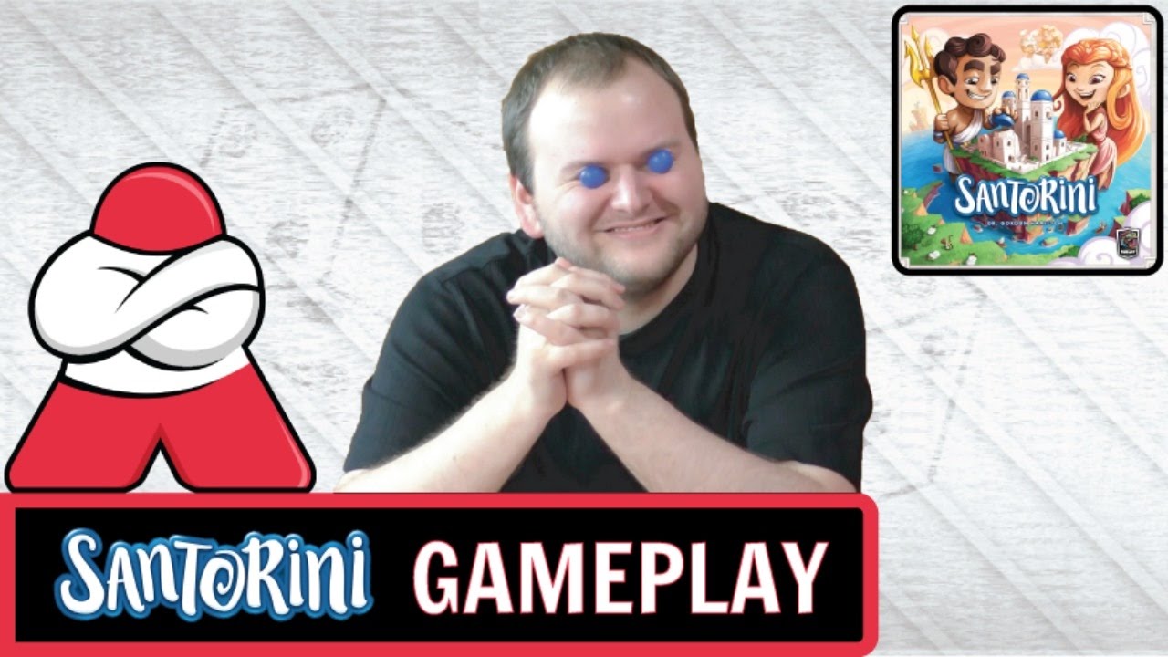 Santorini - Board Crazy Plays...