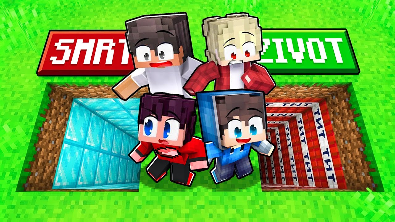 NEVYBER SI ŠPATNOU DÍRU v Minecraftu!