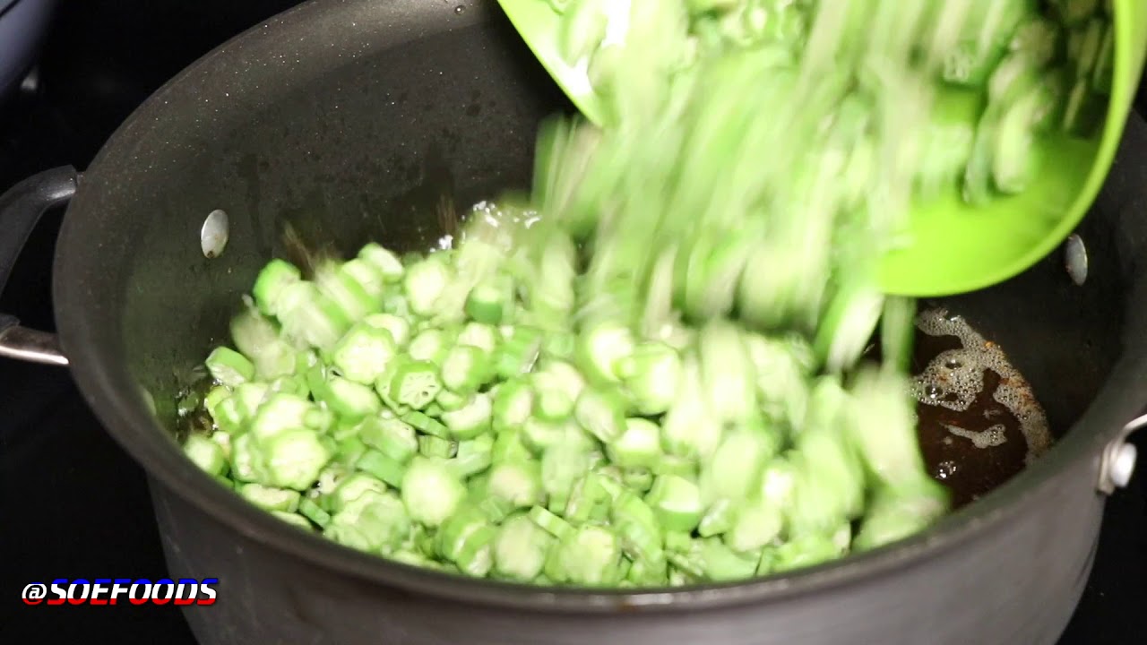 How to make Liberian fried okra