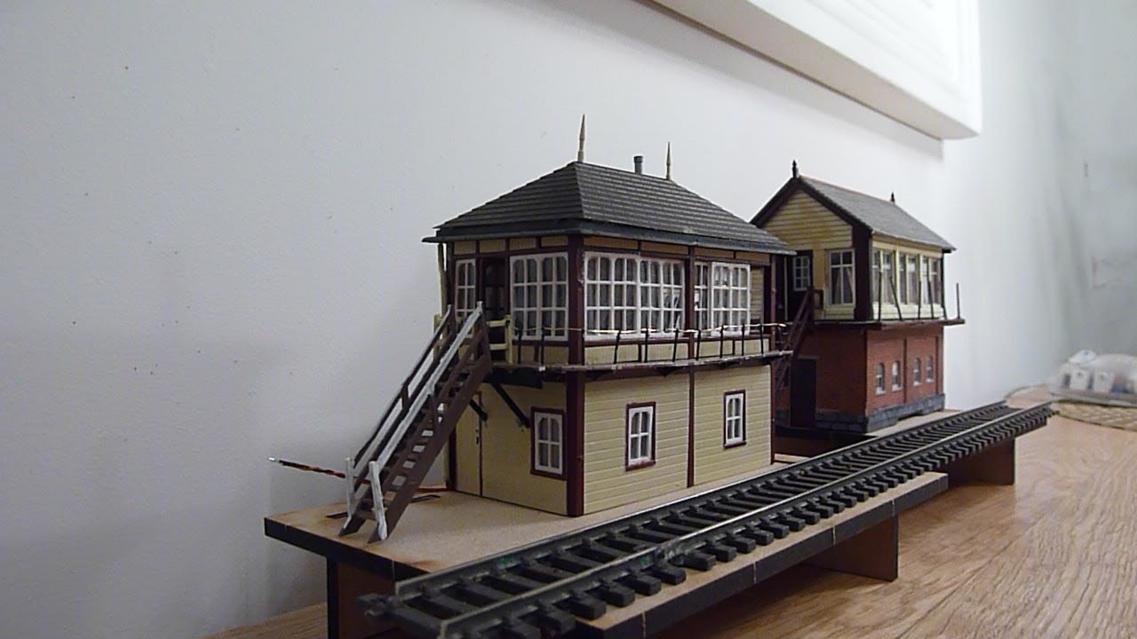 Ratio Midland Signal Box construction  March 2022