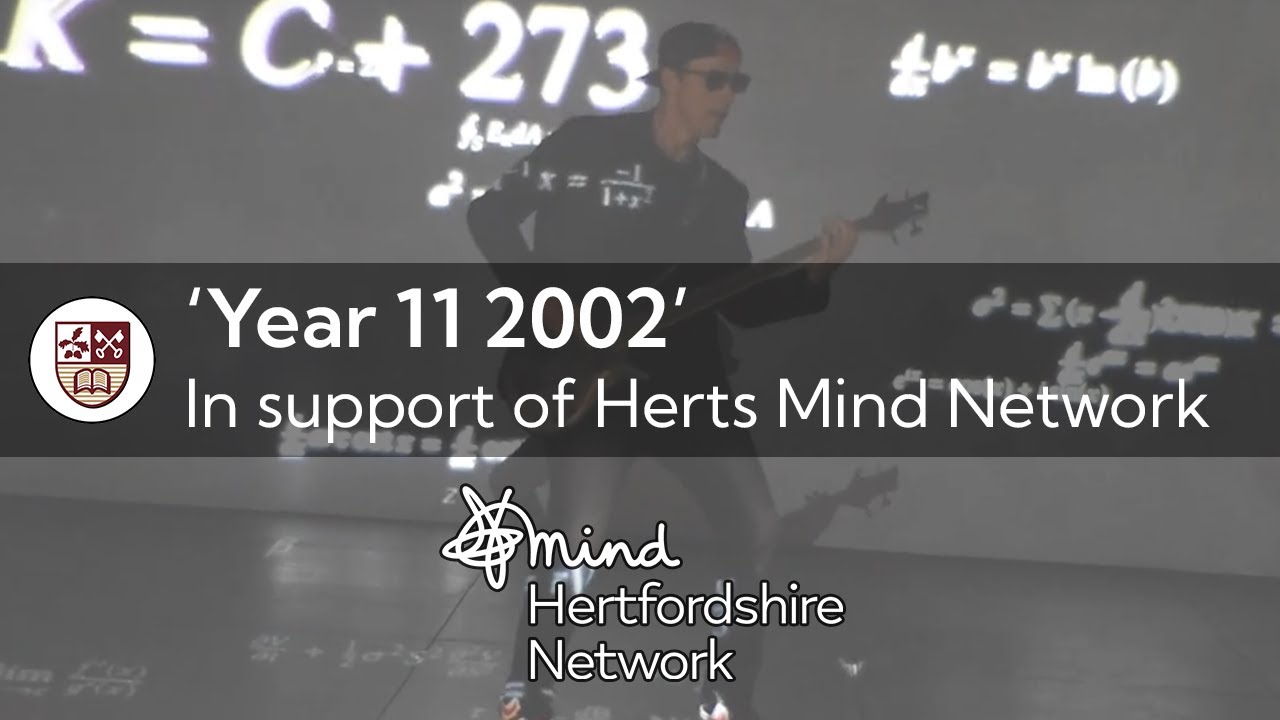 🎸🤣 'Year 11 2002' for Herts Mind Network