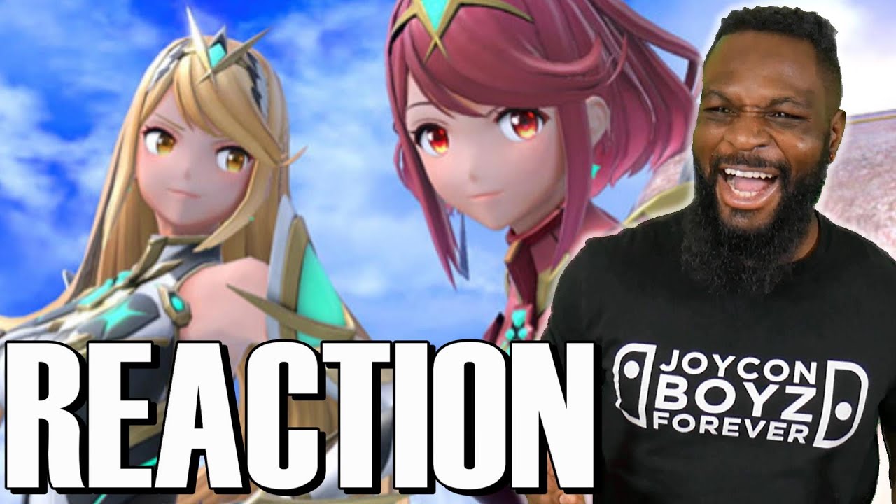 PYRA & MYTHRA JOINING Super Smash Bros. Ultimate! - OJ REACTS