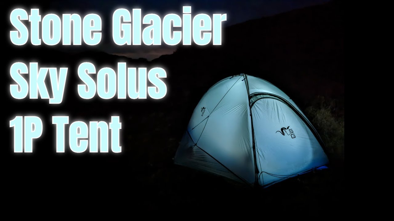 #274 Stone Glacier Sky Solus 1p Tent / Slingfin HotBox | First Wildcamping Test