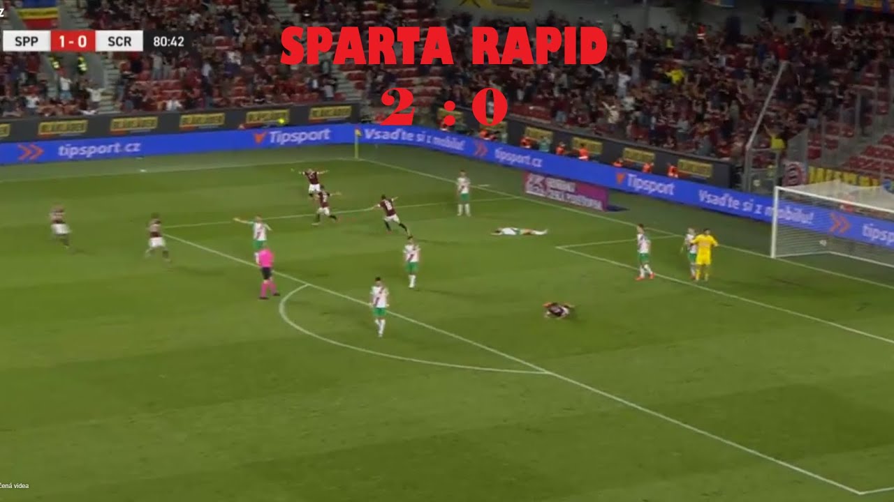 Sparta Praha vs Rapid Vídeň 2-0 Highlights