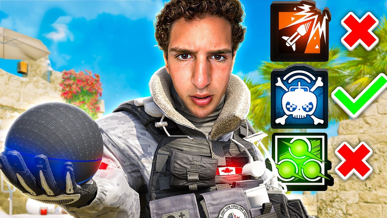 Alexa Picks My Operator vs EVERY Rank... (Rainbow Six Siege)