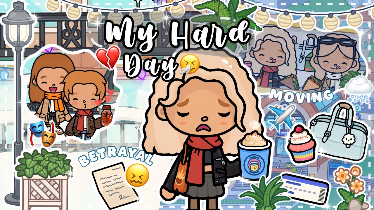 My Hard Day...😬Toca Boca World Vlog Role Play Story