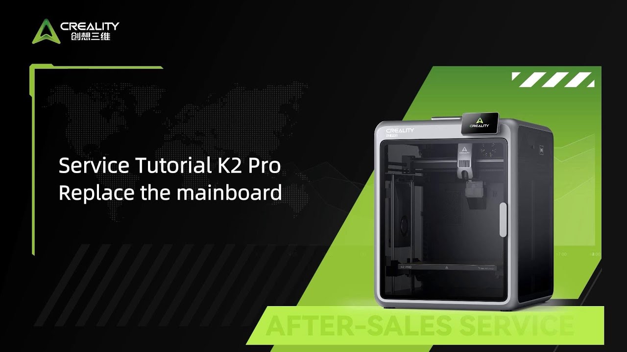 Service Tutorial K2 Pro Replace the mainboard