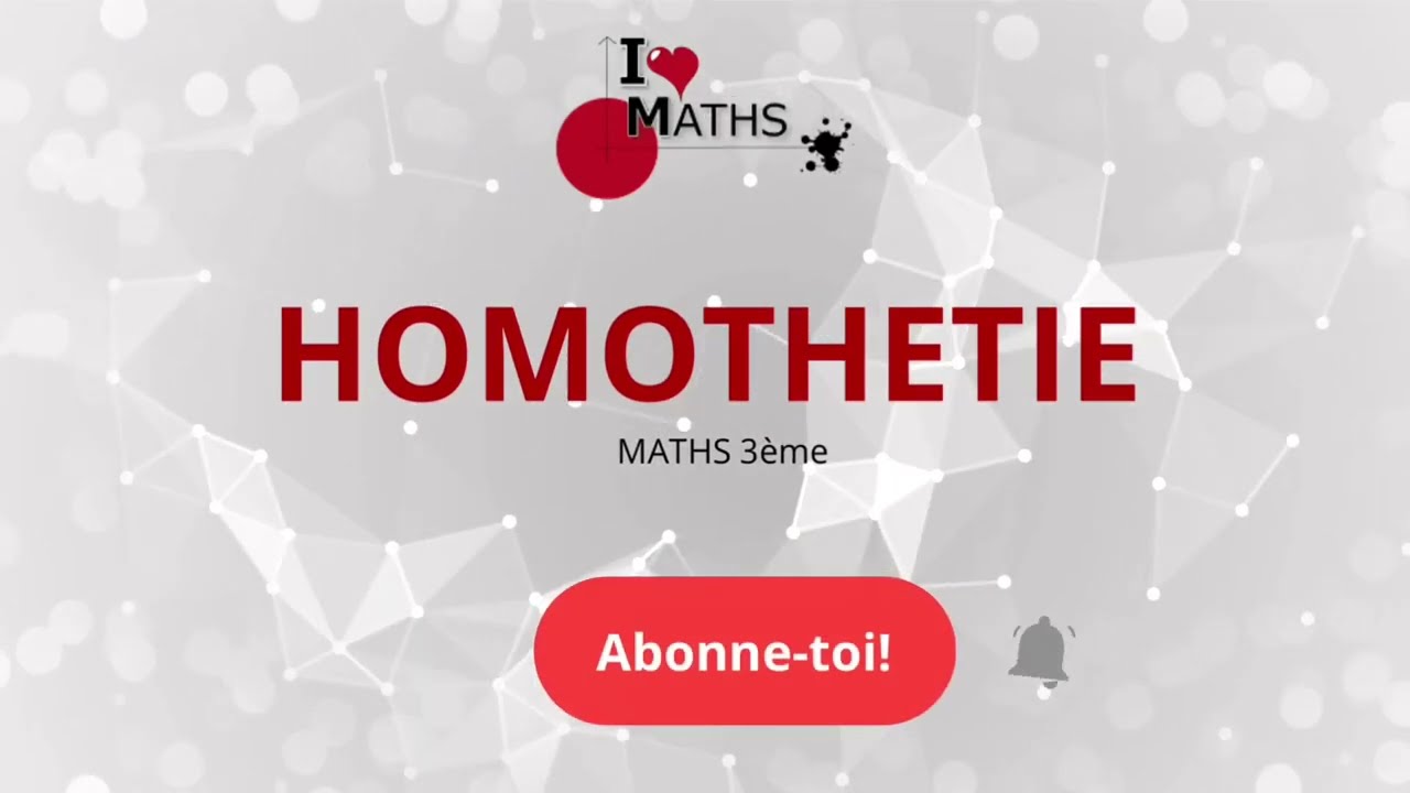 L’Homothétie - Maths 3ème #math #homothetie #brevet