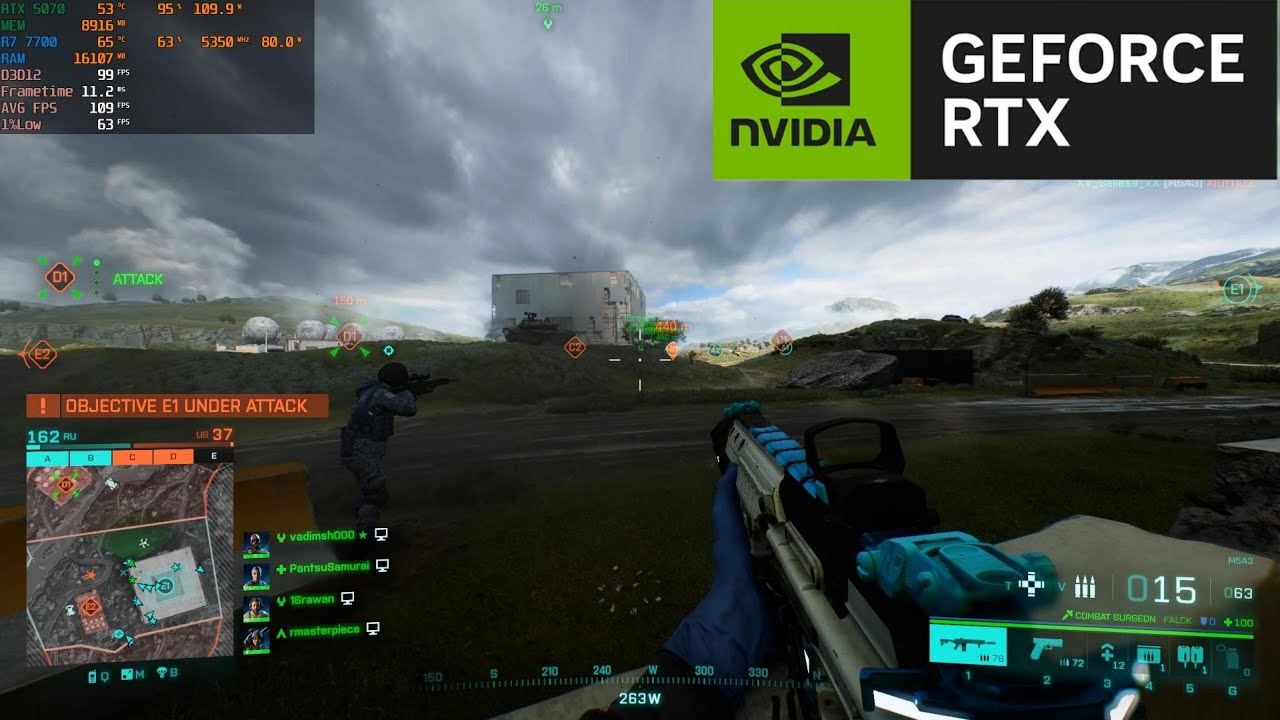 Battlefield 2042 | RTX 5070 12GB ( 1440p Max Settings DLAA ON )