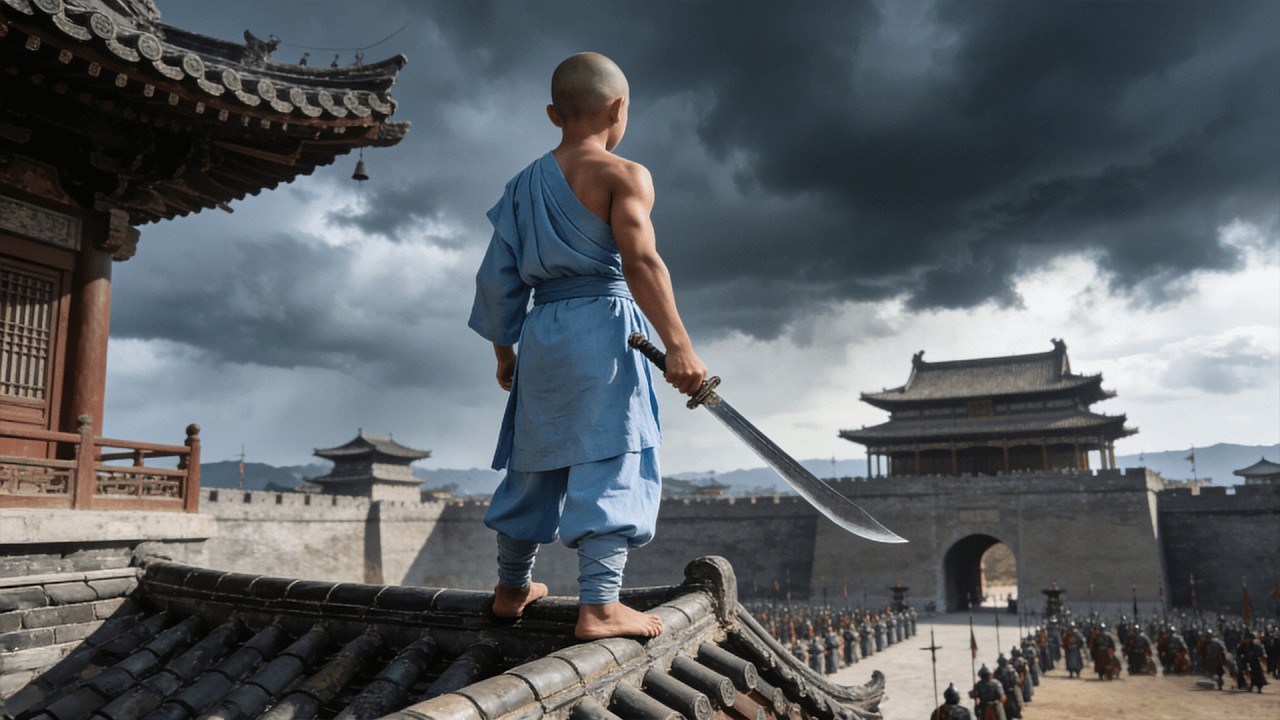 啞巴少年被功夫大師收養，傳授絕世武功，10年後稱霸武林！ #功夫 #kungfu
