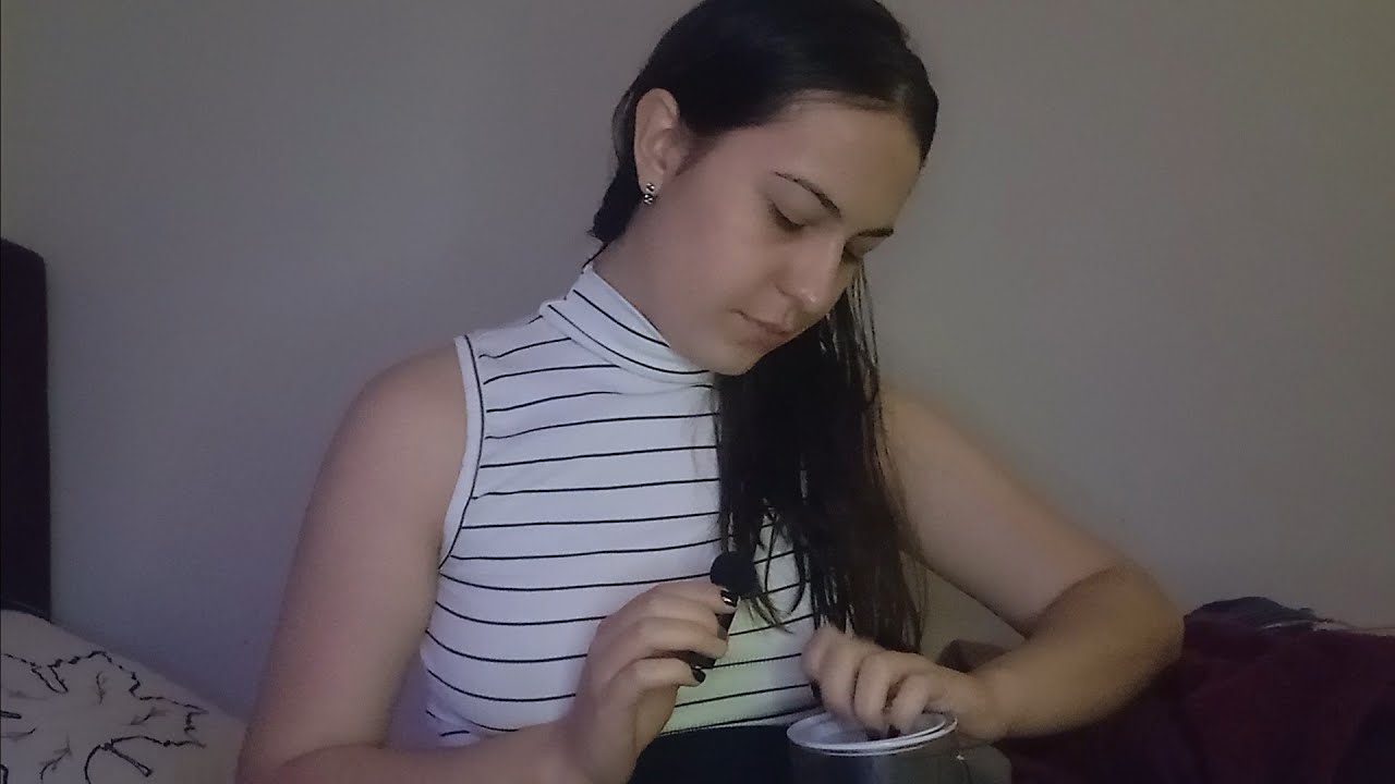 Apenas liguei a câmera e comecei a gravar esse ASMR para nos acalmarmos - espontâneo e sem cortes 