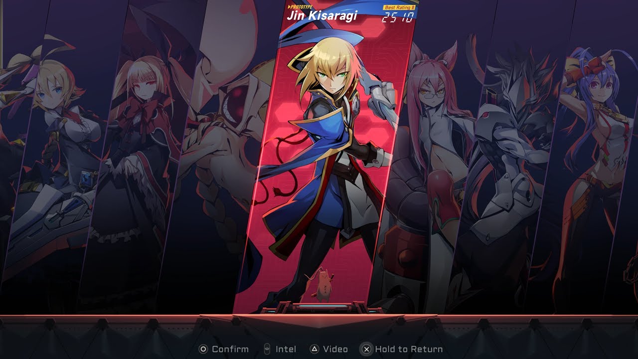 [Blazblue Entropy Effect] Jin Kisaragi No Tactic Run (Transcendence 75 Entropy )