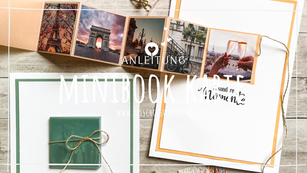 Minibook-Karte 💕Besondere Momente💕 Stampin' Up!💕Interaktive Anleitung
