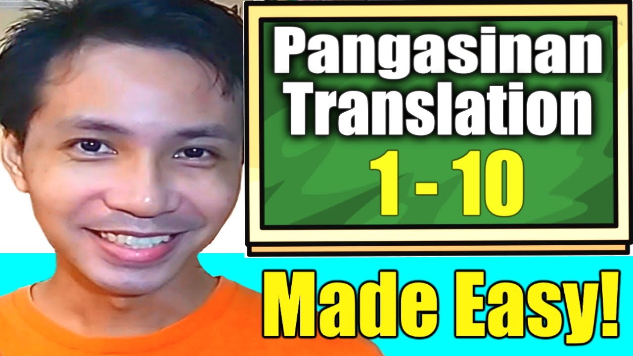 How to speak Pangasinan - Numbers [TAGALOG-PANGASINAN]