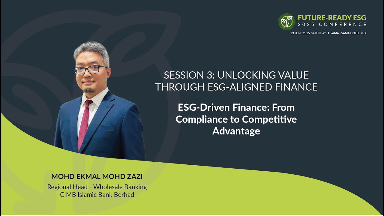 Session 3: Unlocking Value Through ESG-Aligned Finance