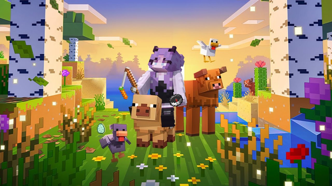 A New Beginning - Minecraft Spring to Life Episode 1 [RELAXING LONG PLAY WITH COMMENTARY]