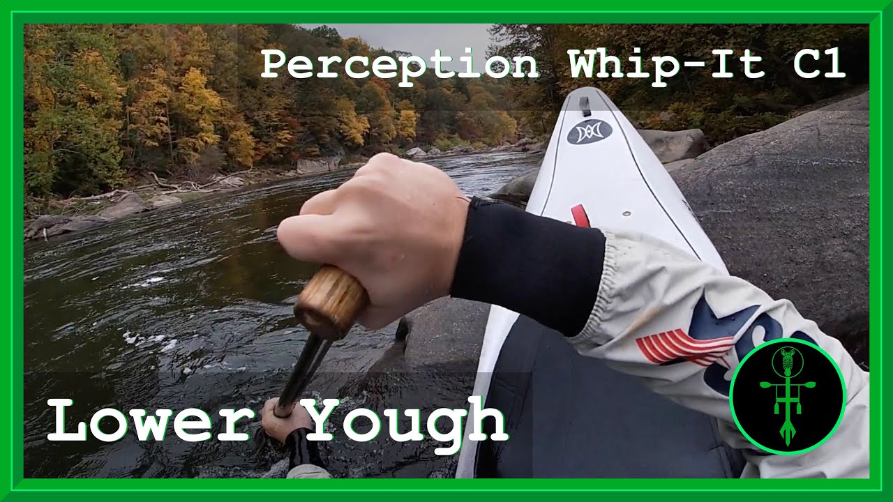 Canoeing the Lower Yough - Perception Whip-It C1