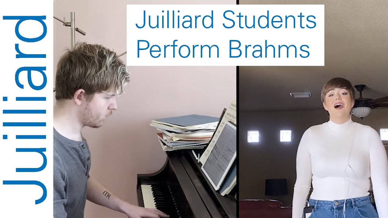 Mezzo-Soprano Erin Wagner and Pianist Chris Reynolds Perform Brahms | Juilliard Thrives