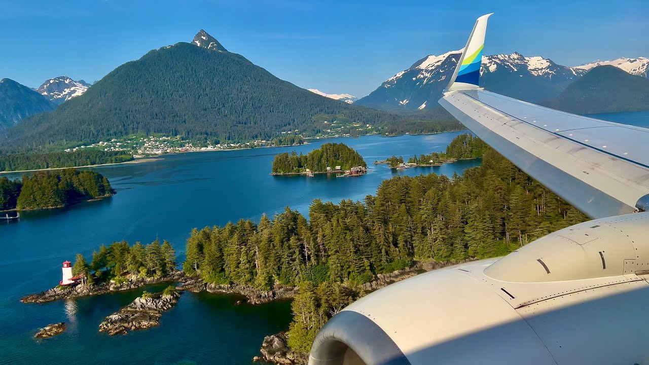 [4K] – Full Flight – Alaska Airlines – Boeing 737-890 – KTN-SIT – N526AS – AS67 – IFS Ep. 593