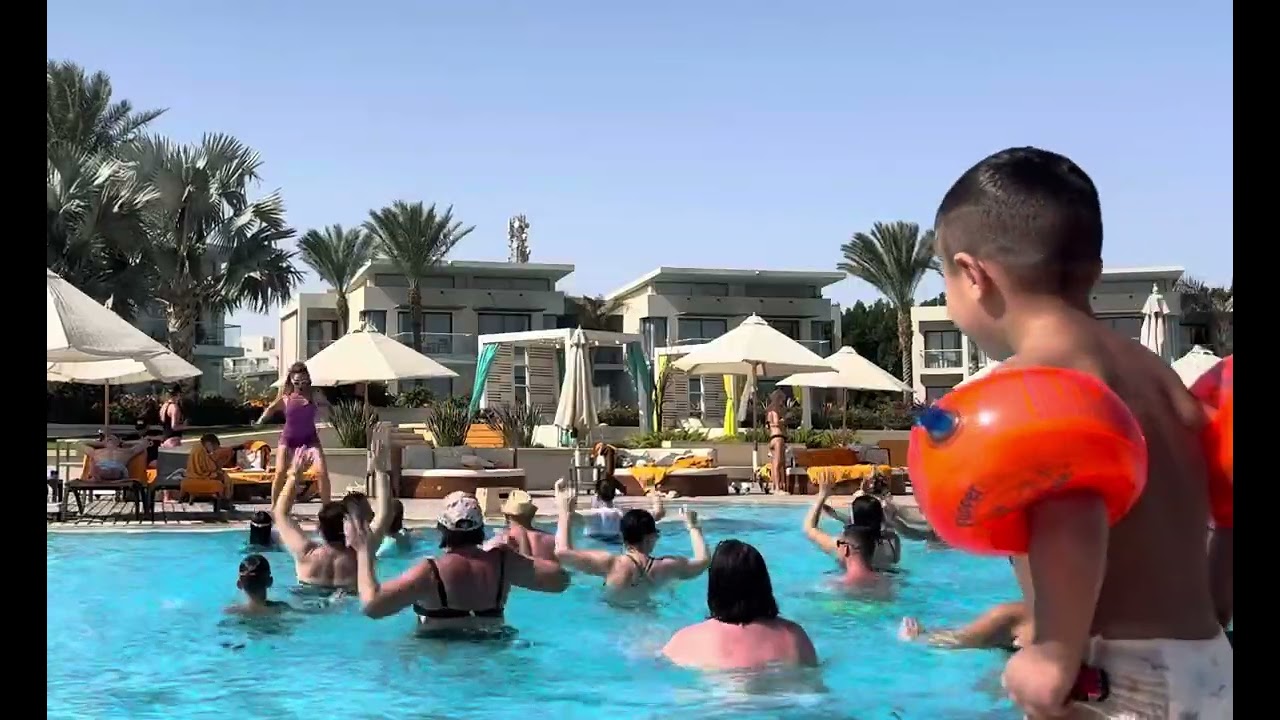 Aqua fitness no equipment/ Аква Фитнес без оборудования Eng/Rus language 