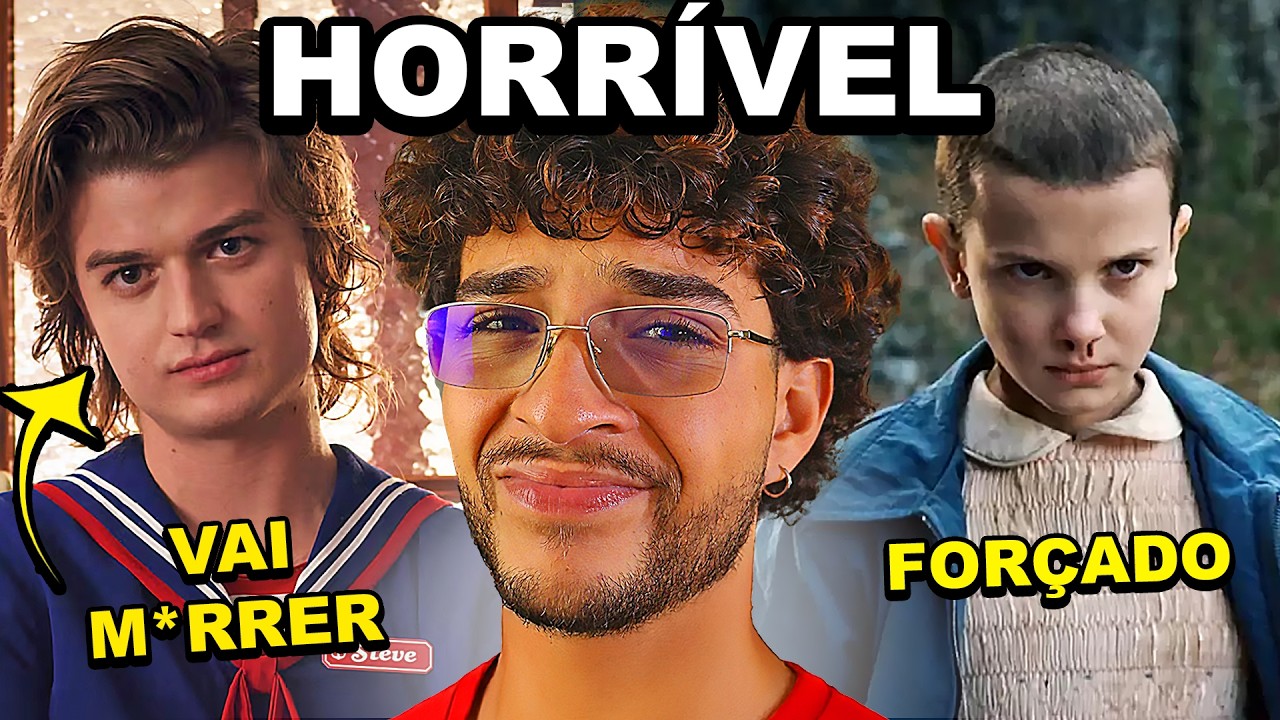 O FINAL de STRANGER THINGS vai ESTRAGAR a série…