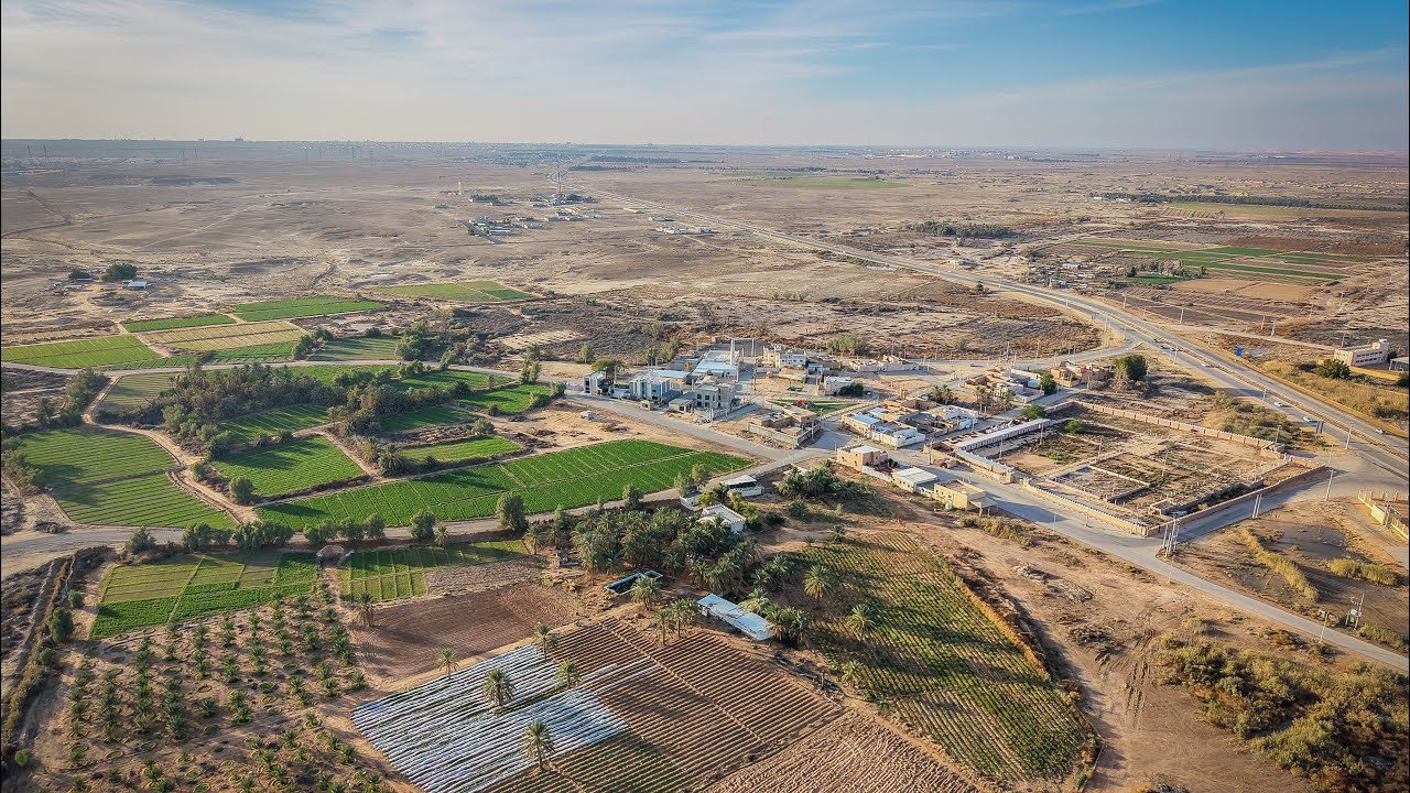 تصوير جوي للعوشزية و بحيرة العوشزية 1447/7/1