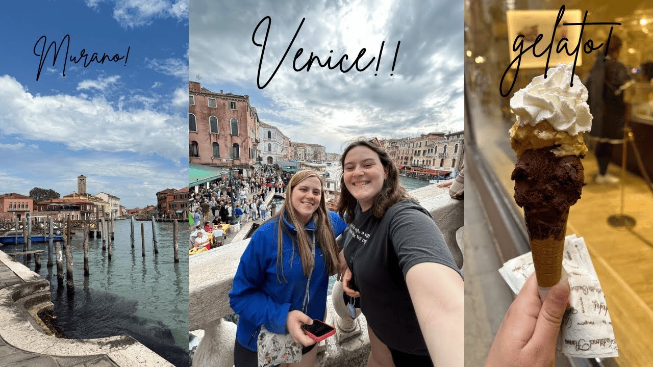 Glass Blowing and Gelato! Europe Adventure Day 11: Venice!