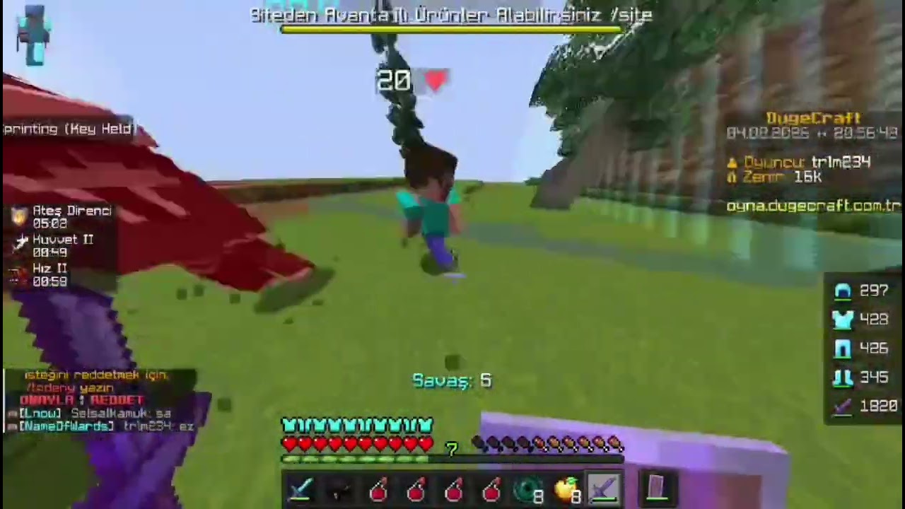 cekilingazagelir beleş end dugecraft 
