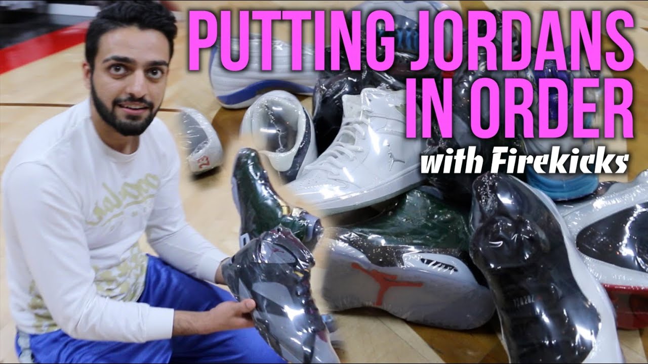 Air Jordan Guessing Game (Putting 1-14 in Order)