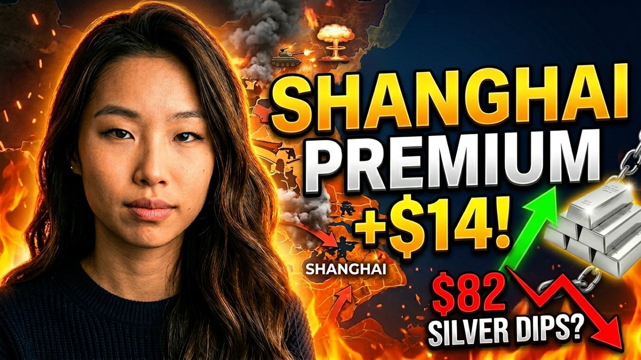 War Day 6 Escalates — Silver Dips to $82 BUT Shanghai Premium EXPLODES to $14!