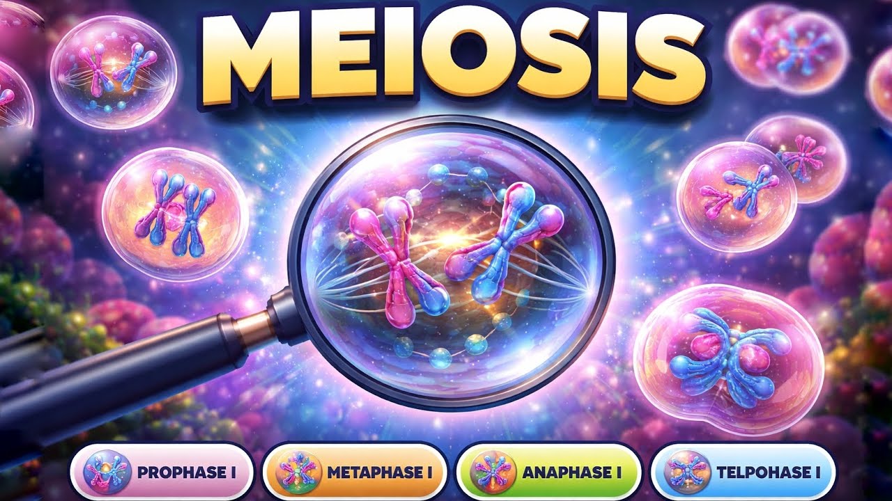 Meiosis Full Process | Easy Explanation for Students