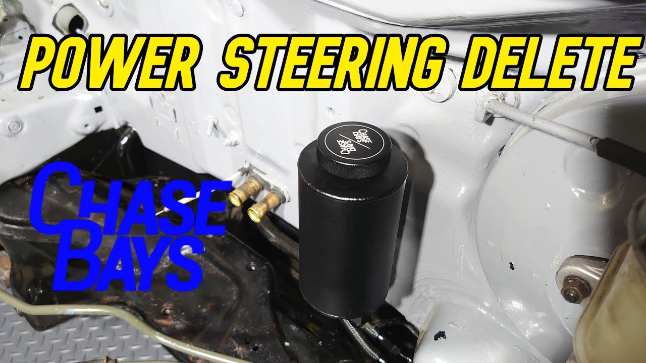 Chase Bays Power Steering Delete Kit Install On The Civic