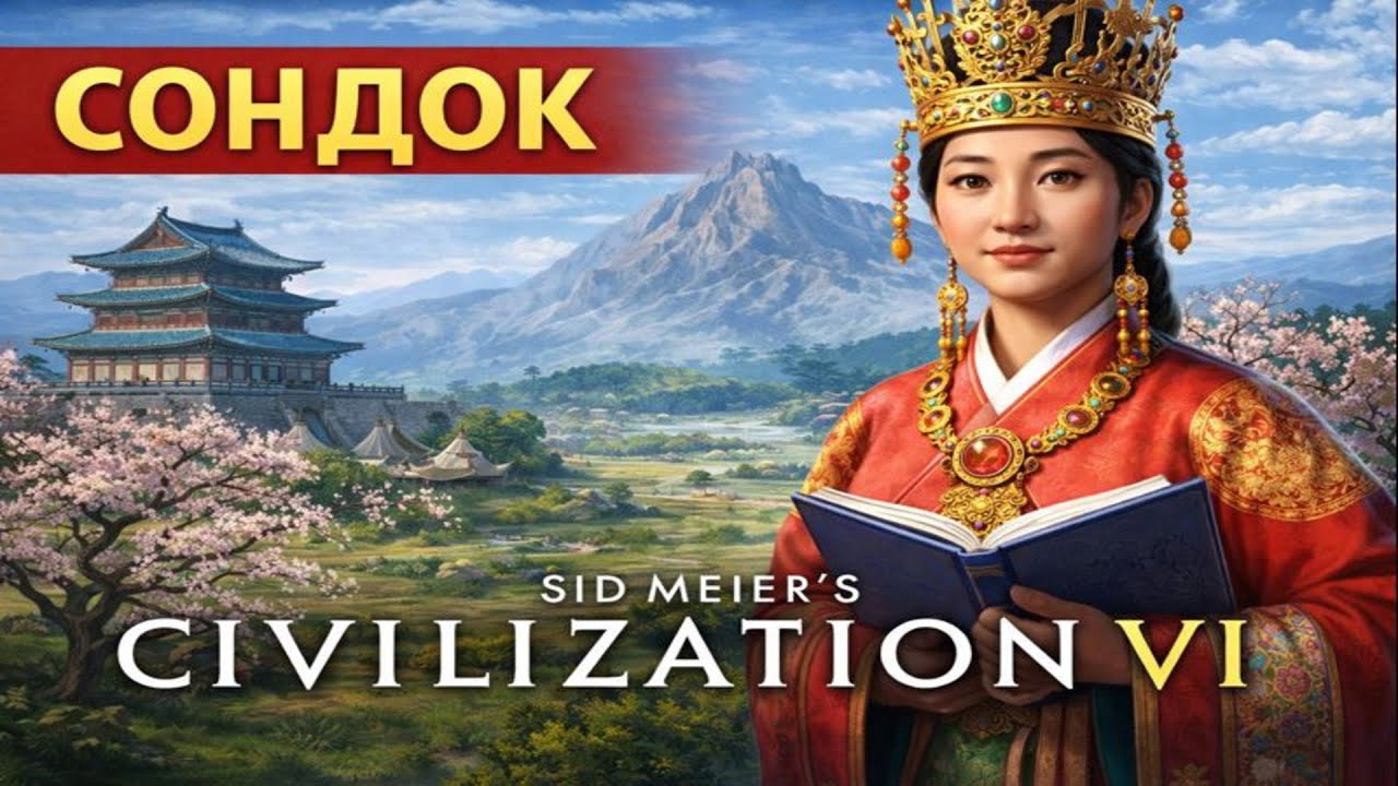 Sid Meier's Civilization VI У Сондок (Корея) #1 Неплохой старт