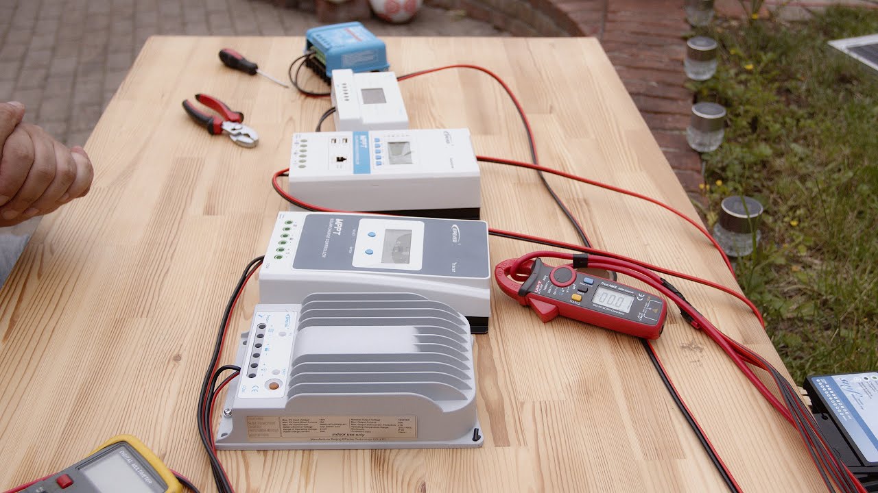 Let's test Solar Panel MPPT Charging Controllers - Part5 - final test