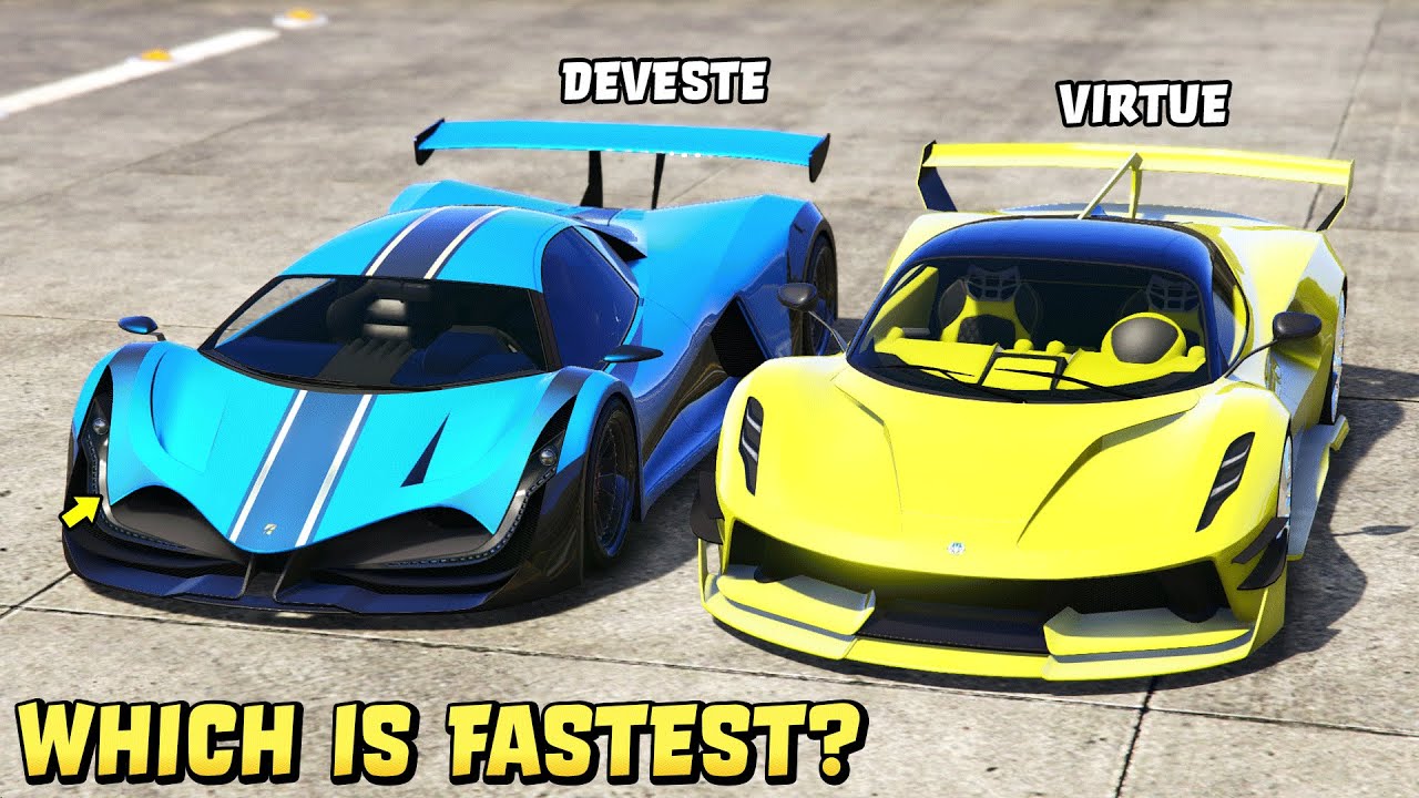 GTA ONLINE - DEVESTE EIGHT vs VIRTUE - Which is Fastest?